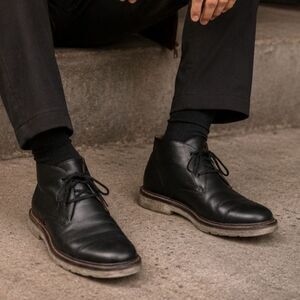 Coach | Shoes | Coach Mens Black Suede Chuka Style Shoe 